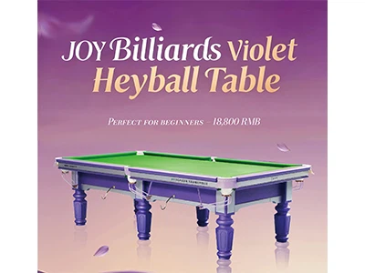 Vrijedi čekati|JOY Billiards Violet Heyball Stol službeno isporučen! 💜🎱